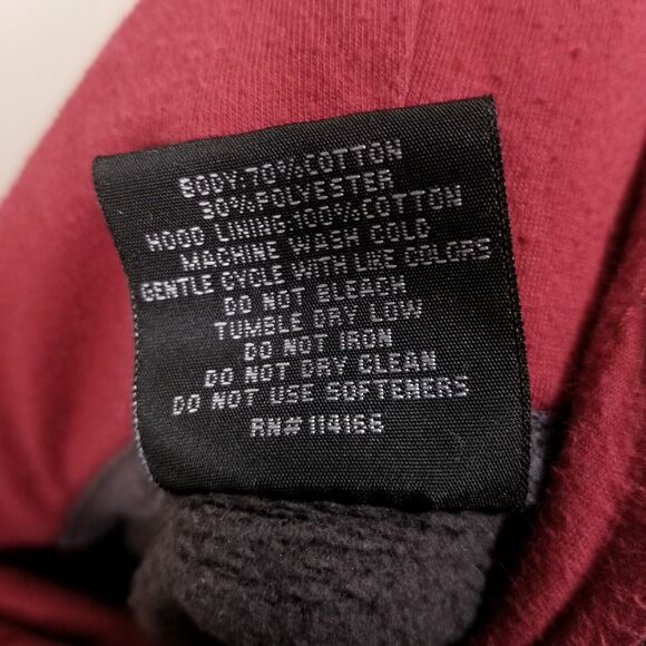 Alabama Crimson Tide Hoodie Men's Medium Colosseum Sweatshirt Gray NCAA - Picture 14 of 14